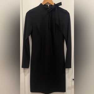 Calvin Klein Classic Black Long Sleeve Dress